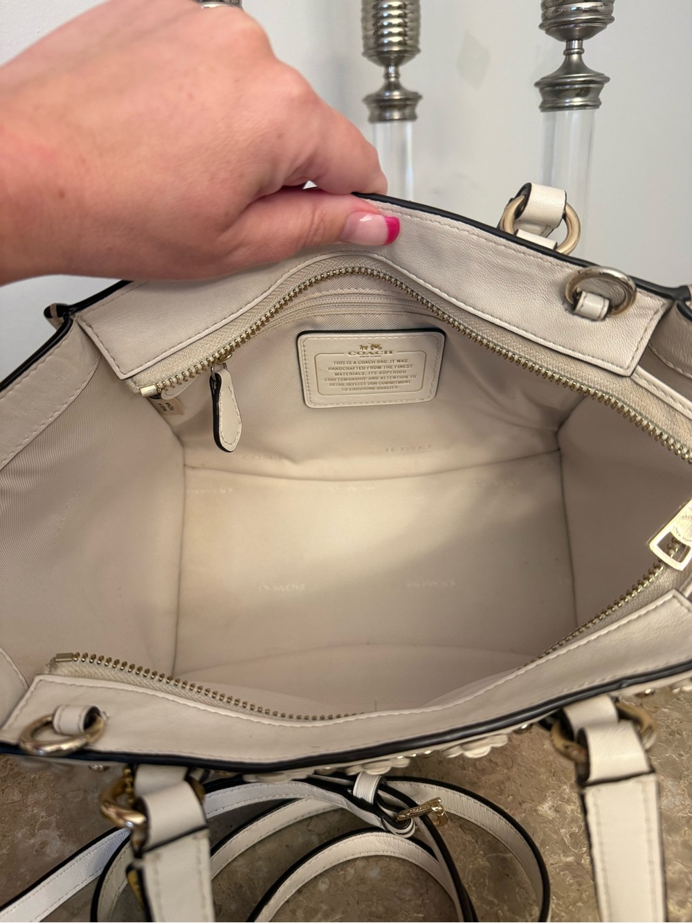Coach Mini Crosby Carryall. 2015 - Picture 8 of 14